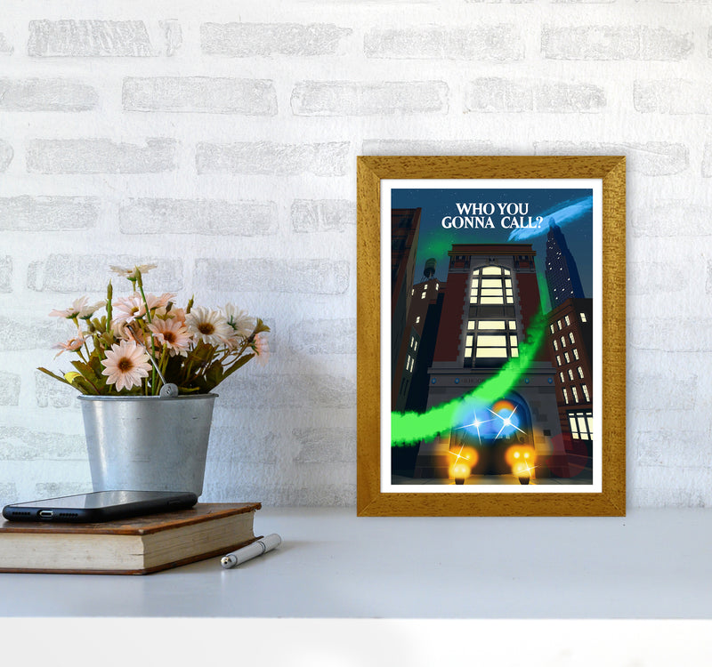 Ghostbusters Night Art Print by Richard O'Neill A4 Print Only