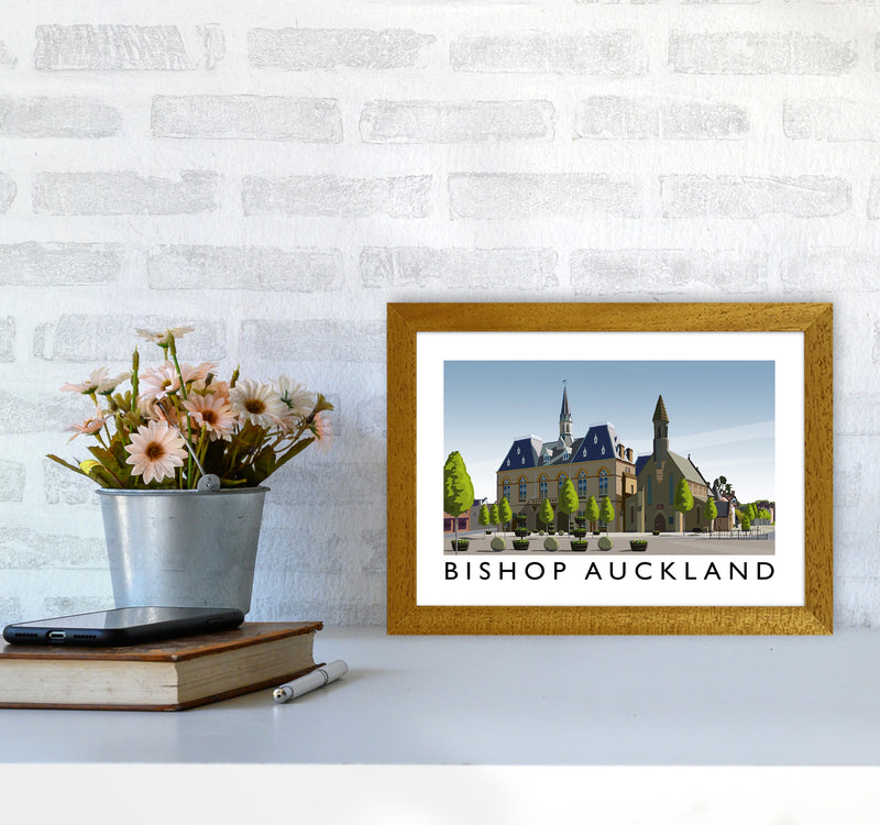 Bishop Auckland Art Print by Richard O'Neill A4 Print Only