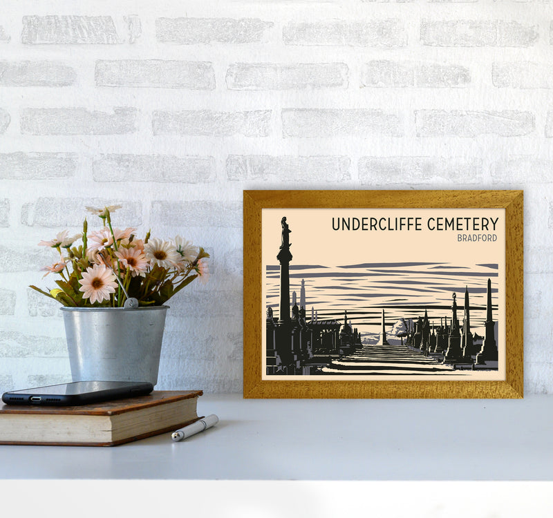 Undercliffe Cemetery copy Travel Art Print by Richard O'Neill A4 Print Only