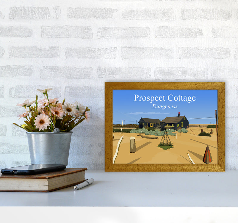 Prospect Cottage Travel Art Print by Richard O'Neill A4 Print Only