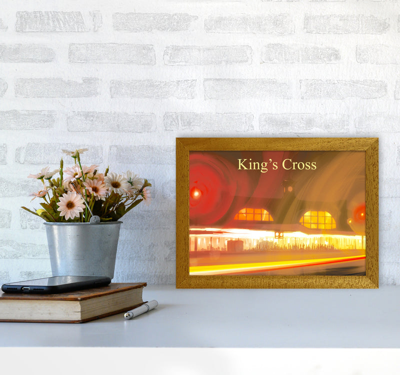 King's Cross Travel Art Print by Richard O'Neill A4 Print Only