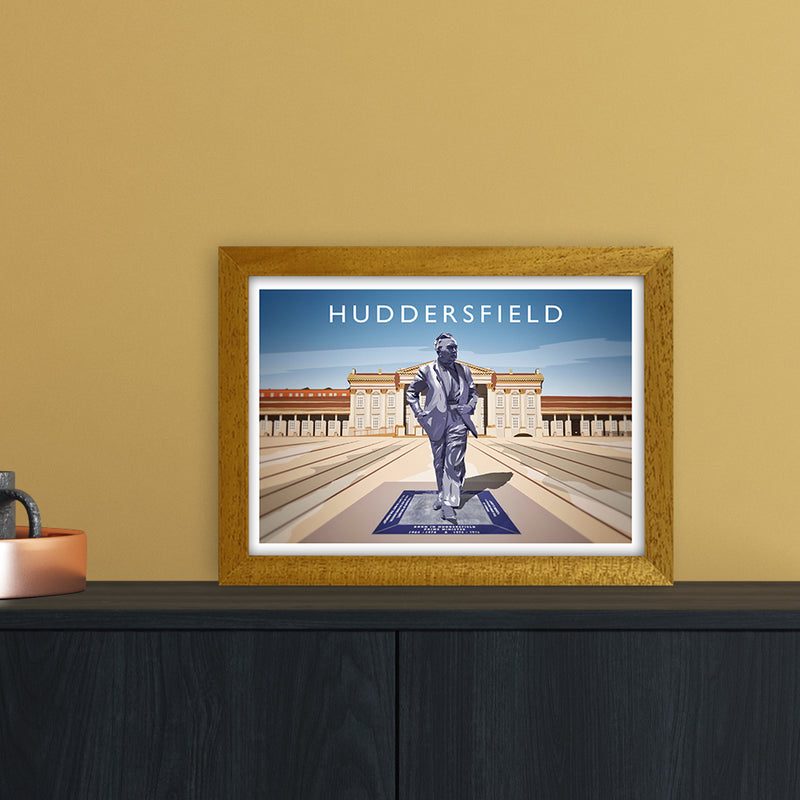 Huddersfield Travel Art Print by Richard O'Neill A4 Print Only