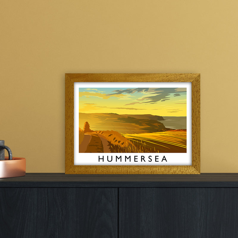 Hummersea Travel Art Print by Richard O'Neill A4 Print Only