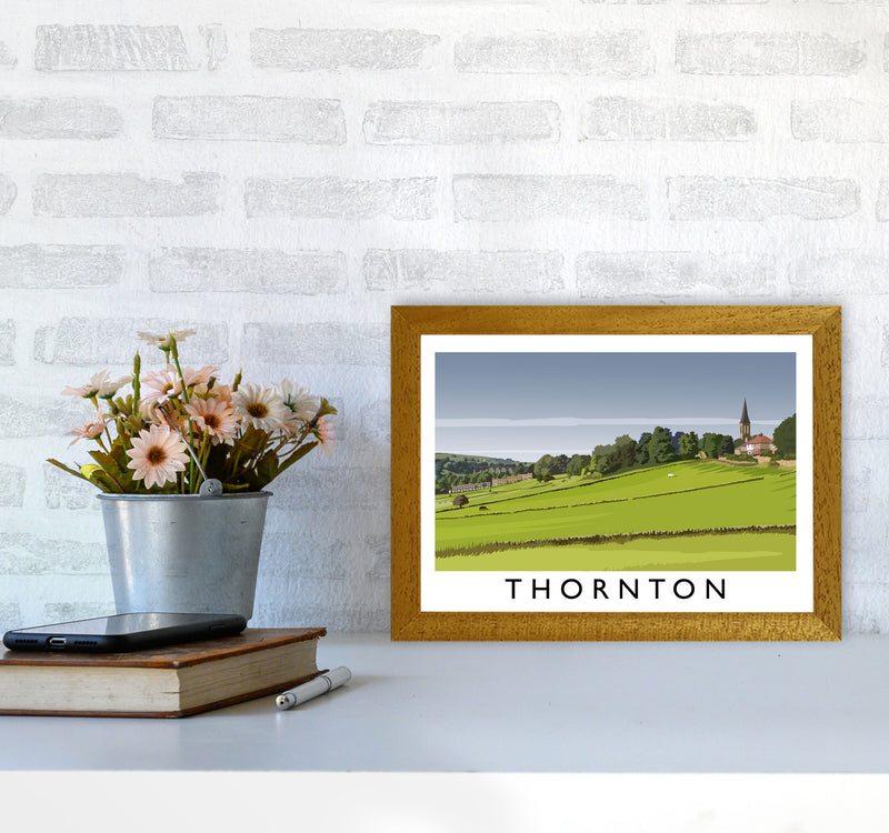 Thornton Travel Art Print by Richard O'Neill A4 Print Only