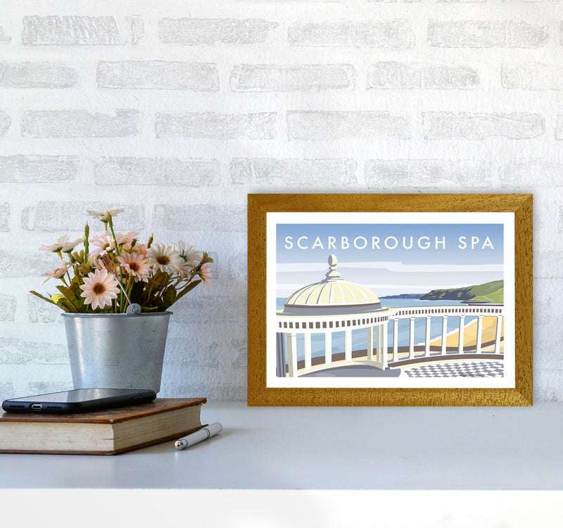 Scarborough Spa Travel Art Print by Richard O'Neill A4 Print Only