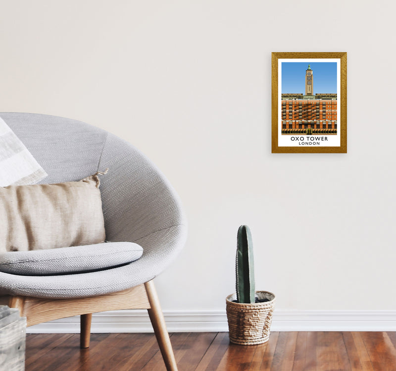 Oxo Tower by Richard O'Neill A4 Print Only