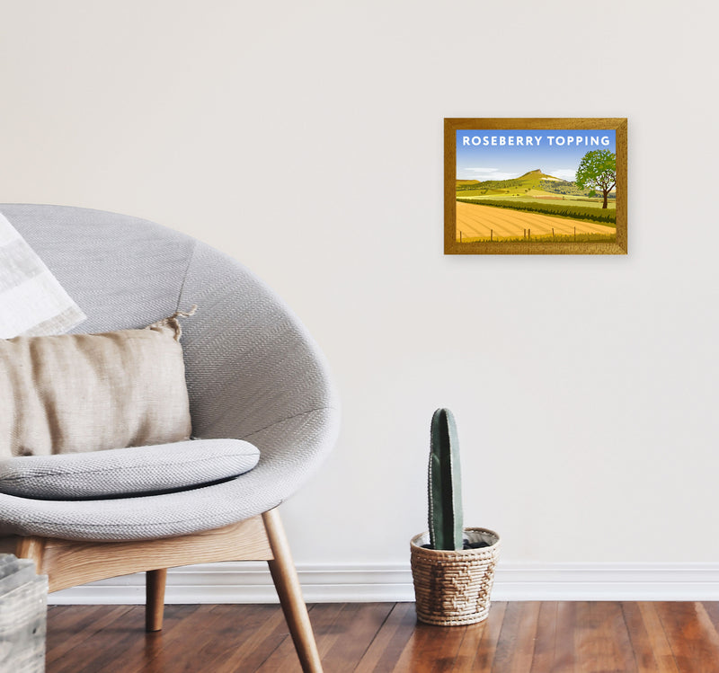 Roseberry Topping2 by Richard O'Neill A4 Print Only