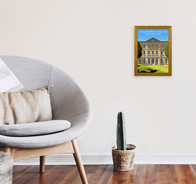 Colworth House Portrait by Richard O'Neill A4 Print Only