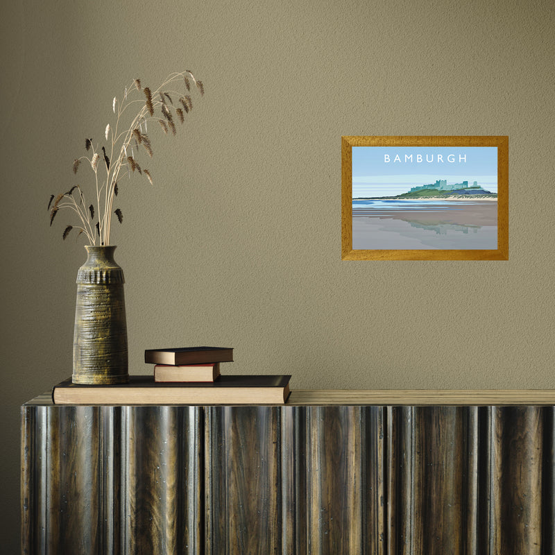 Bamburgh by Richard O'Neill A4 Oak Frame