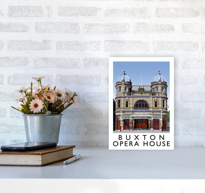 Buxton Opera House by Richard O'Neill A4 Black Frame