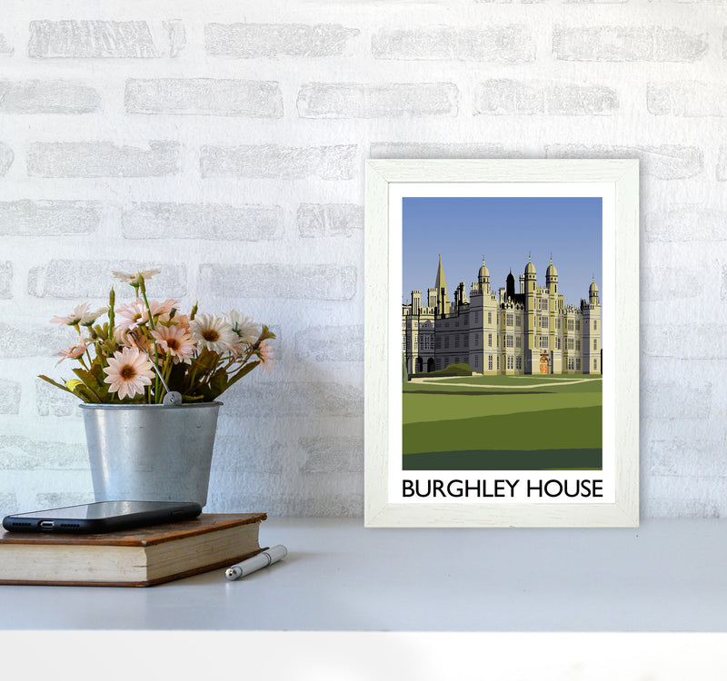 Burghley House by Richard O'Neill A4 Oak Frame
