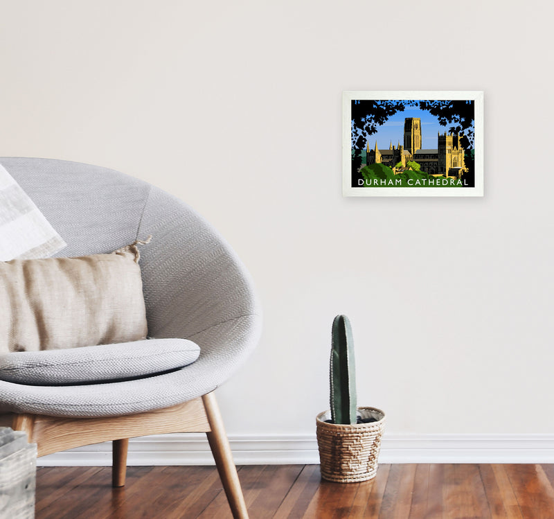 Durham Cathedral by Richard O'Neill A4 Oak Frame