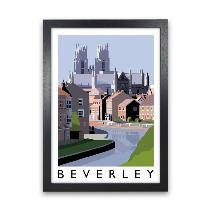 Beverley Art Print by Richard O'Neill Black Grain
