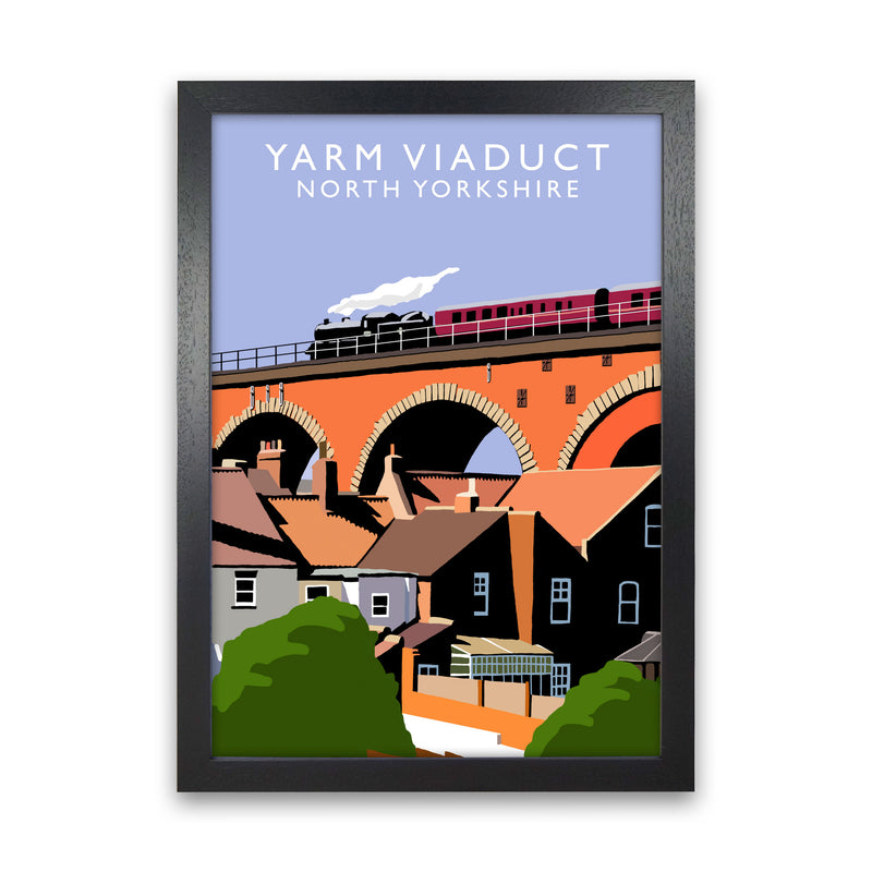 Yarm Viaduct by Richard O'Neill Black Grain