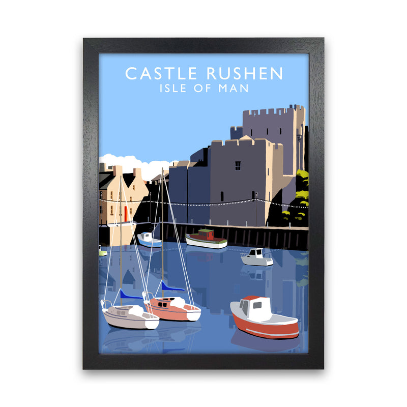 Castle Rushen by Richard O'Neill Black Grain