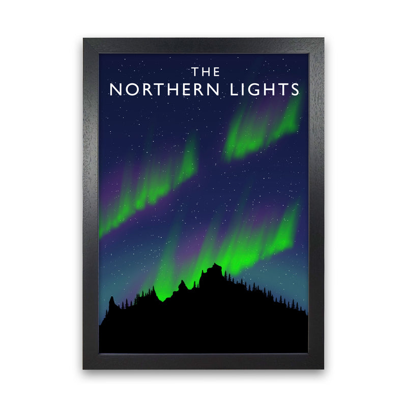 The Northen Lights by Richard O'Neill Black Grain