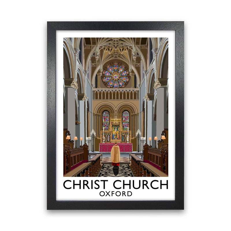 Christ Church Oxford by Richard O'Neill Black Grain