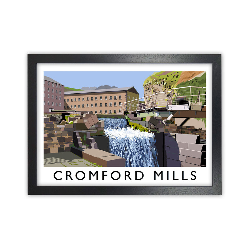 Cromford Mills by Richard O'Neill Black Grain