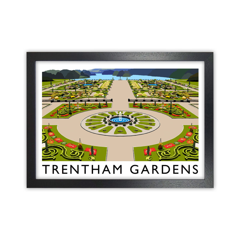 Trentham Gardens by Richard O'Neill Black Grain