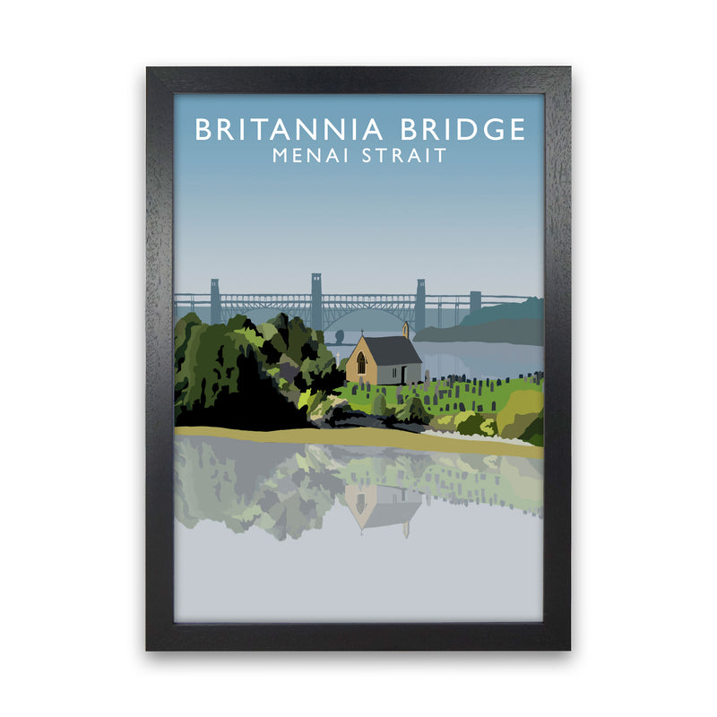 Britannia Bridge by Richard O'Neill Black Grain
