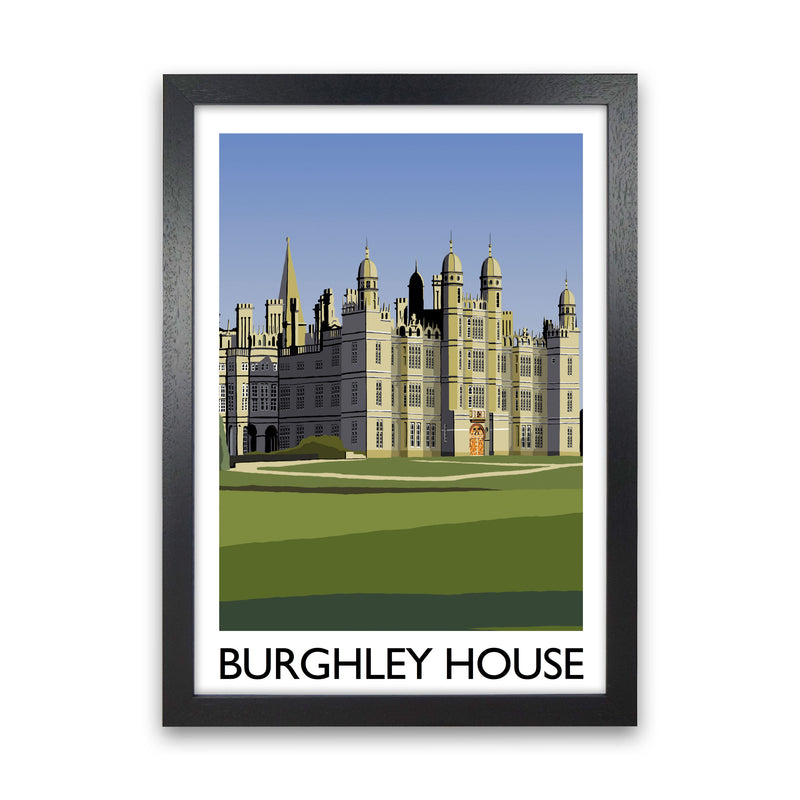 Burghley House by Richard O'Neill Black Grain