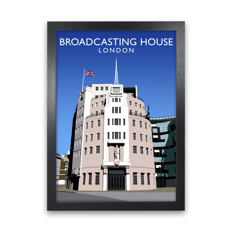 Broadcasting House by Richard O'Neill Black Grain