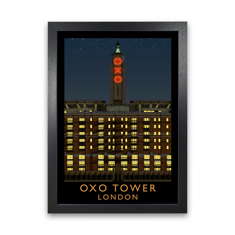 Oxo Tower by Richard O'Neill Black Grain