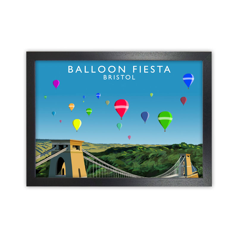 Balloon Fiesta by Richard O'Neill Black Grain