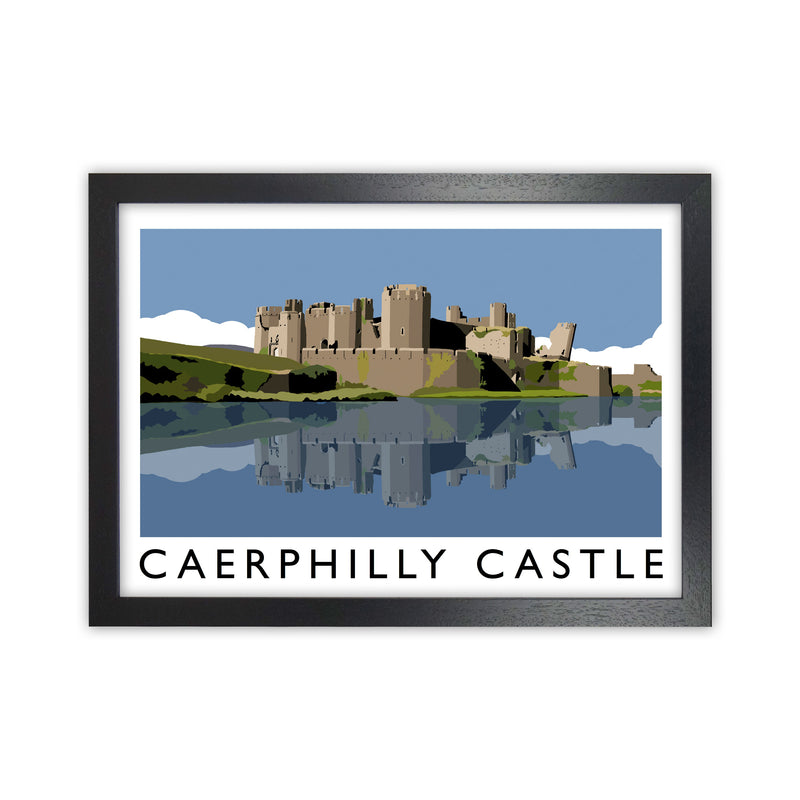 Caerphilly Castle by Richard O'Neill Black Grain