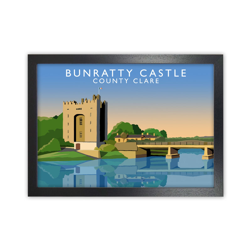 Bunrutty Castle by Richard O'Neill Black Grain