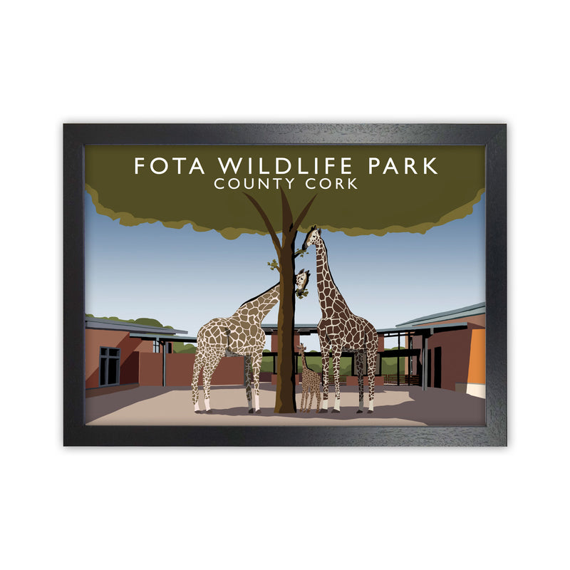 Fota Wildlife Park by Richard O'Neill Black Grain