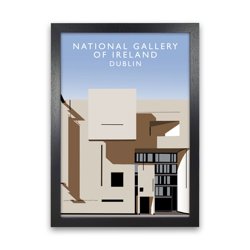 National Gallery Of Ireland by Richard O'Neill Black Grain