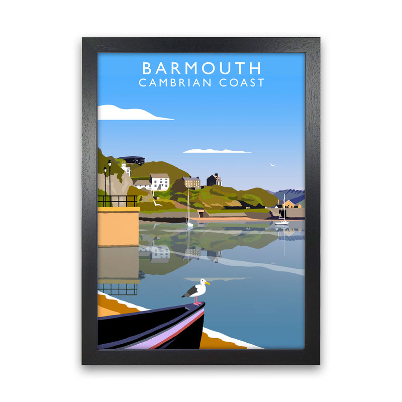 Barmouth Portrait by Richard O'Neill Black Grain