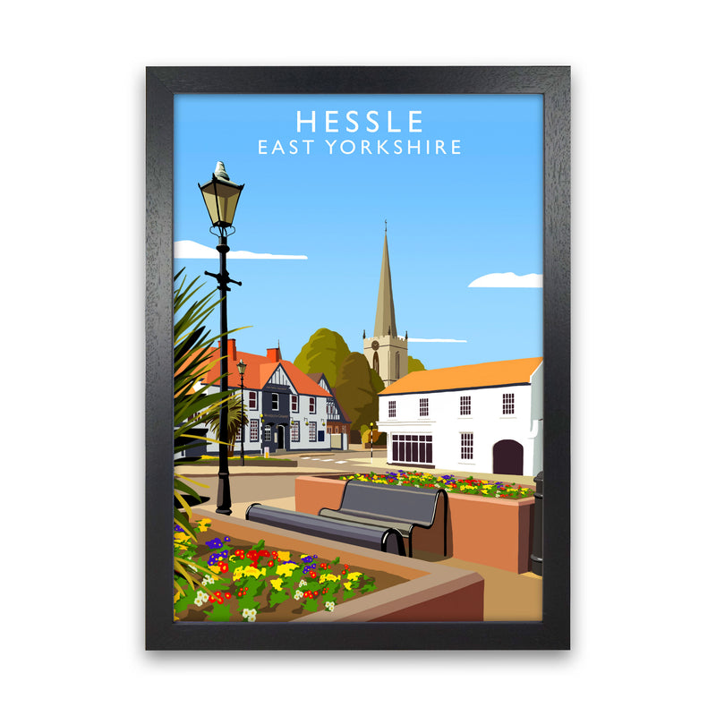 Hessle East Yorkshire Art Print by Richard O'Neill Black Grain