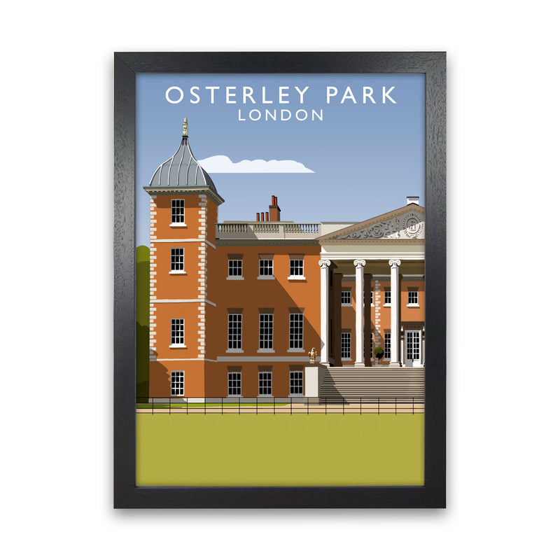 Osterlay Park (Portrait) by Richard O'Neill Black Grain