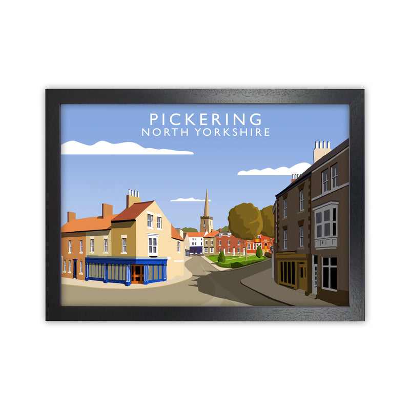 Pickering North Yorkshire Art Print by Richard O'Neill Black Grain