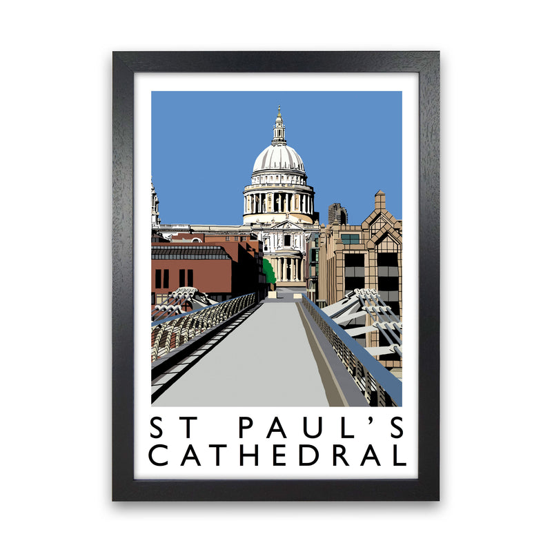 St Pauls Cathedral by Richard O'Neill Black Grain
