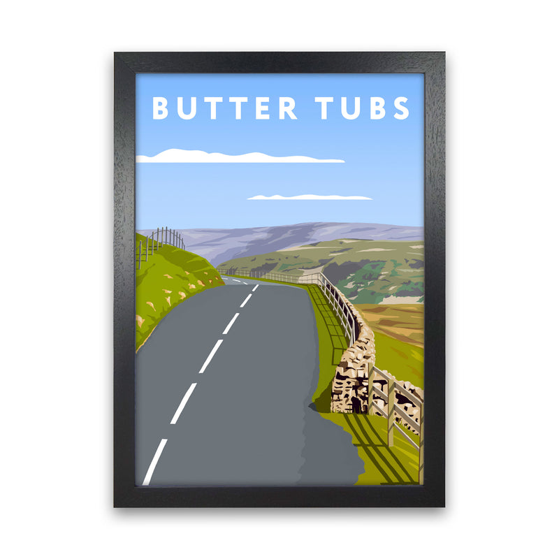 Butter Tubs Portrait by Richard O'Neill Black Grain