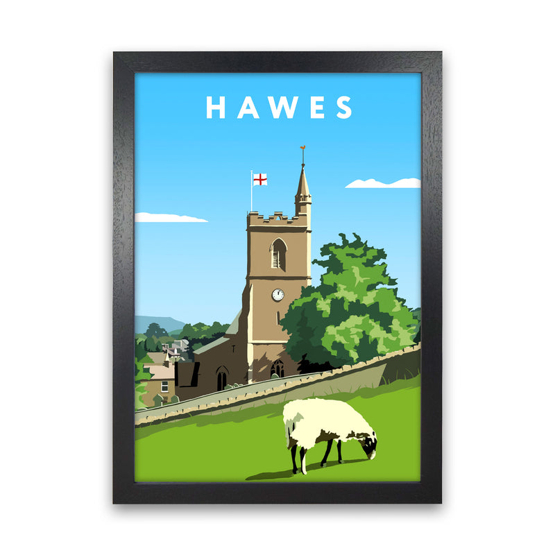 Hawes2 Portrait by Richard O'Neill Black Grain