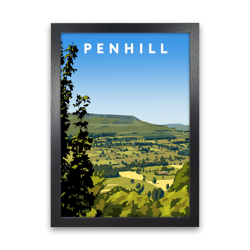 Penhill2 Portrait by Richard O'Neill Black Grain