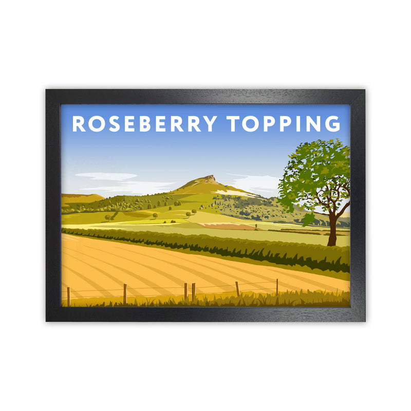 Roseberry Topping2 by Richard O'Neill Black Grain