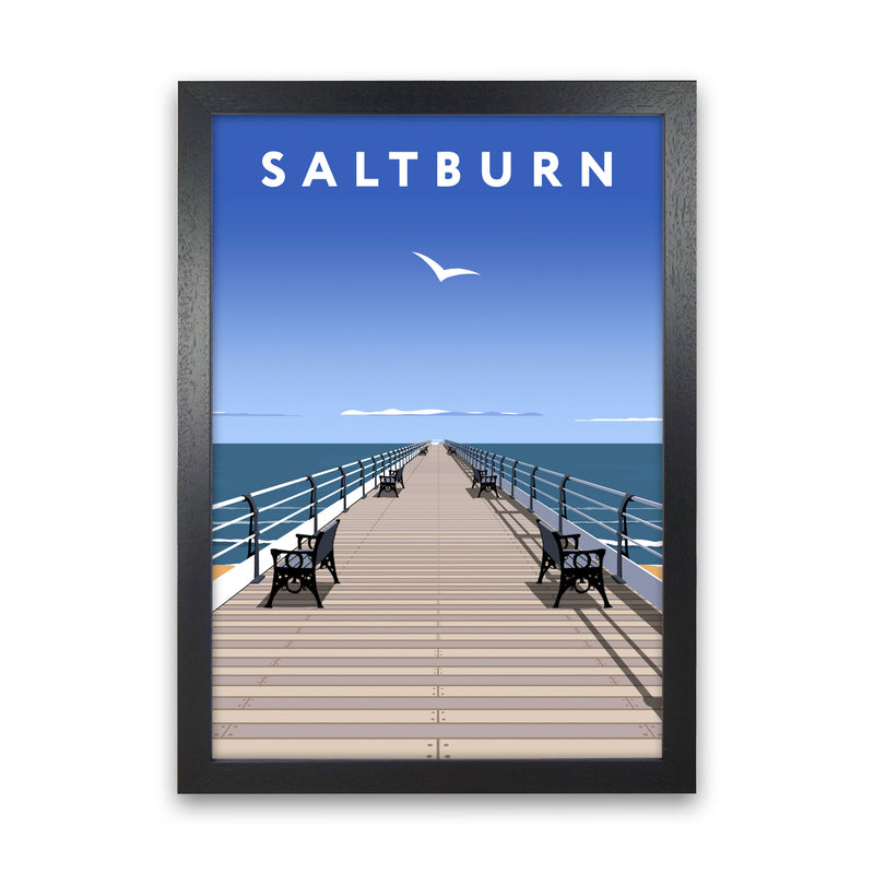 Saltburn Portrait by Richard O'Neill Black Grain