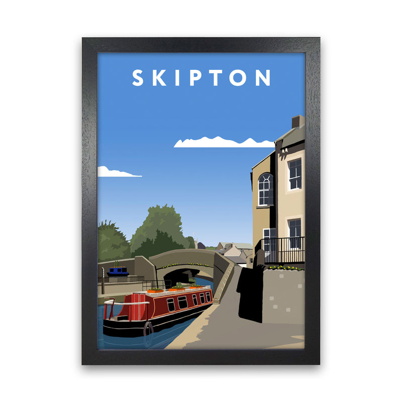 Skipton2 Portrait by Richard O'Neill Black Grain
