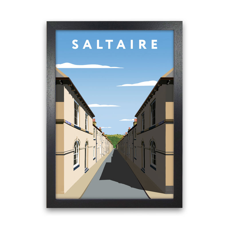 Saltaire Portrait by Richard O'Neill Black Grain