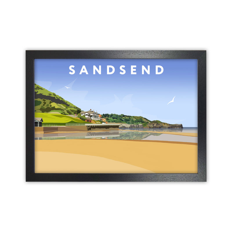 Sandsend4 by Richard O'Neill Black Grain