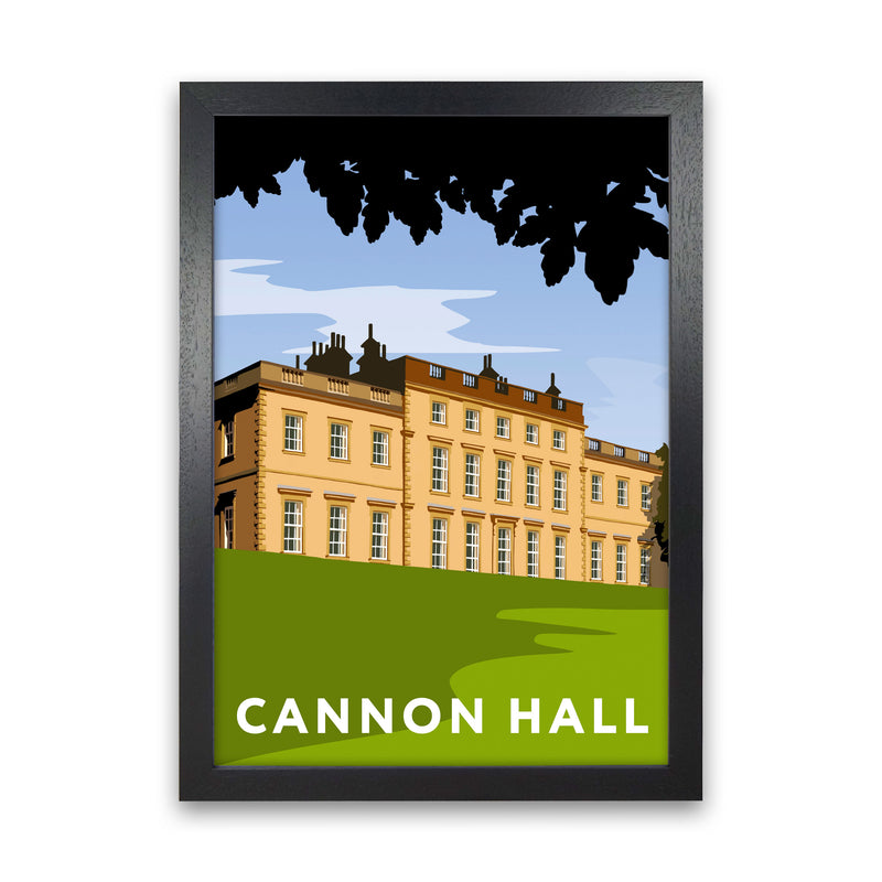 Cannon Hall Portrait by Richard O'Neill Black Grain