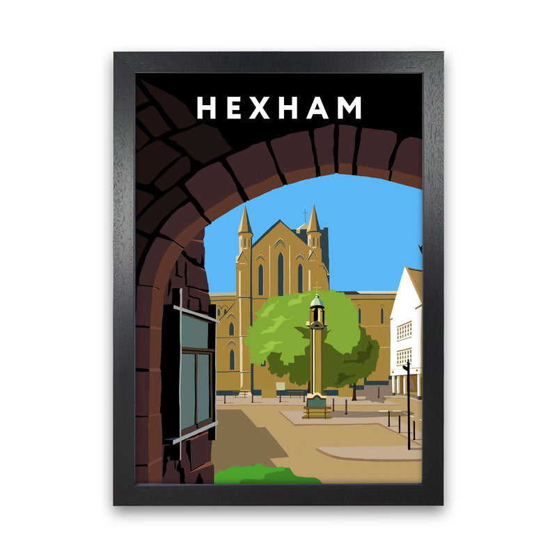 Hexham Portrait by Richard O'Neill Black Grain