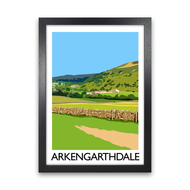 Arkengarthdale Portrait by Richard O'Neill Black Grain