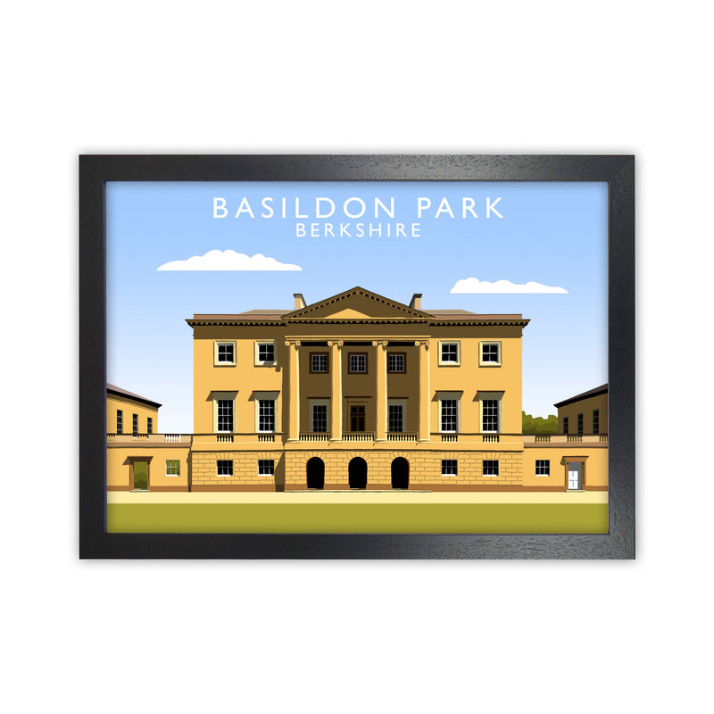 Basildon Park by Richard O'Neill Black Grain