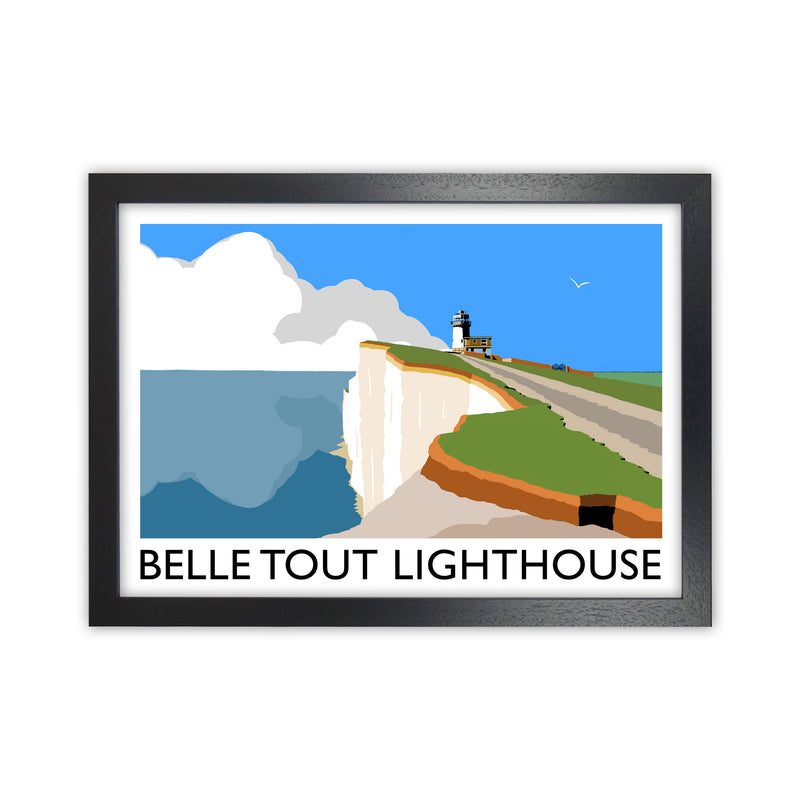 Belle Tout Lighthouse by Richard O'Neill Black Grain